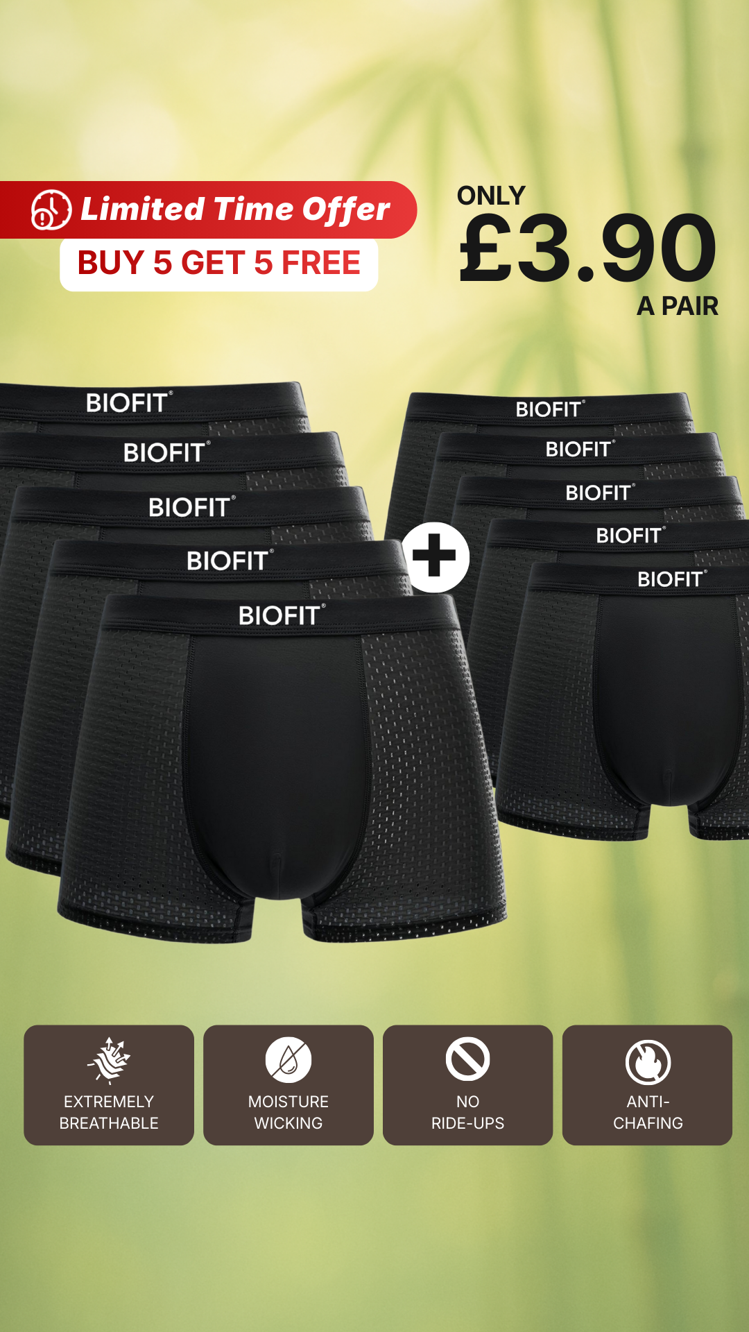 Biofit Clothing Facebook ad