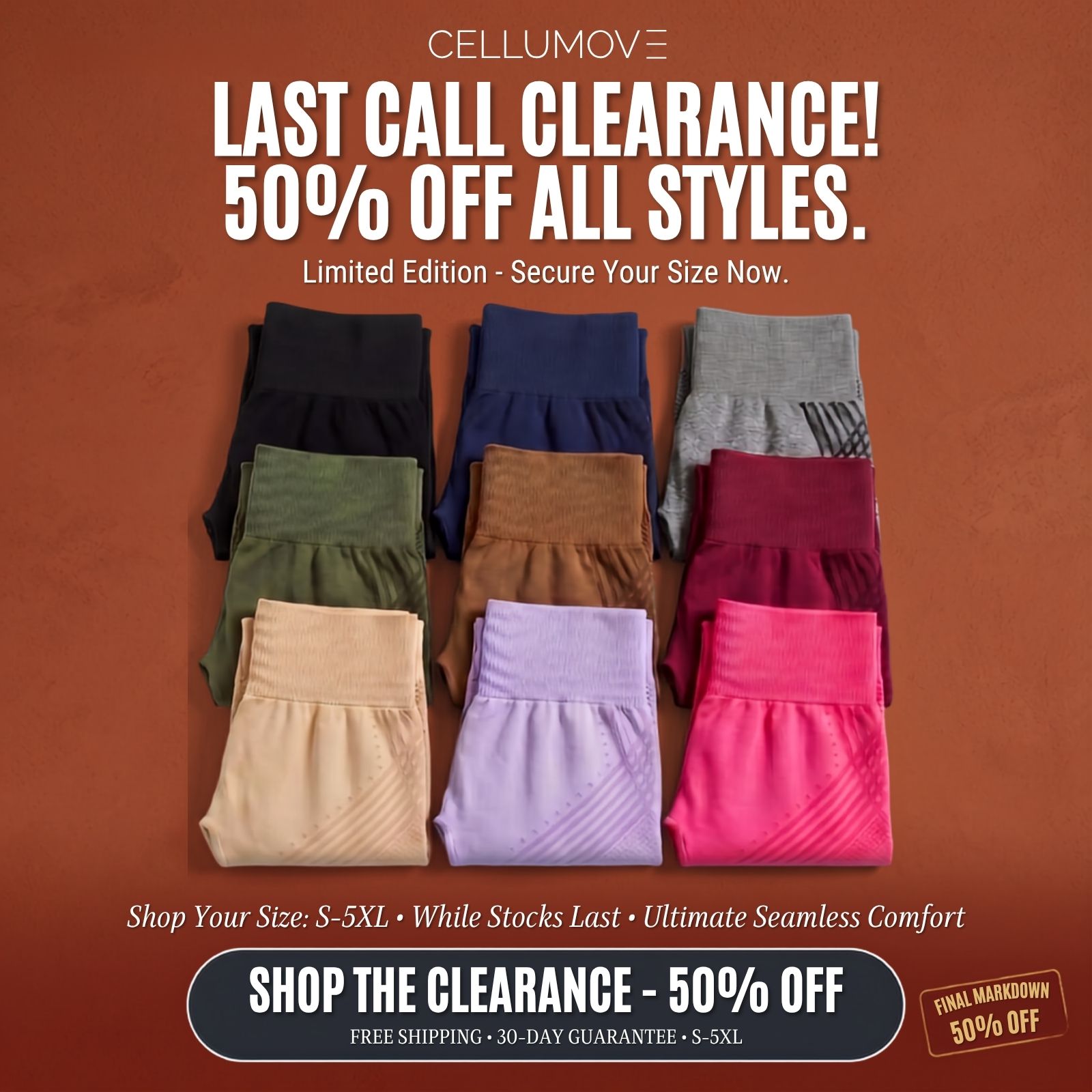 Cellumove Fitwear Facebook ad