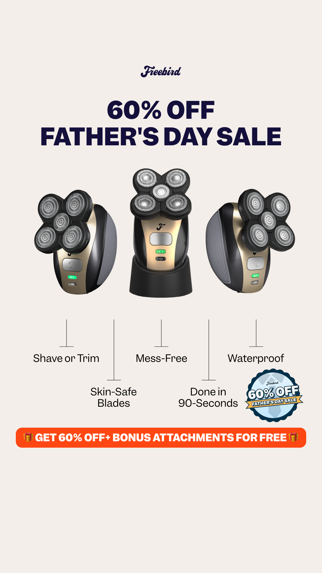 Freebird Facebook ad