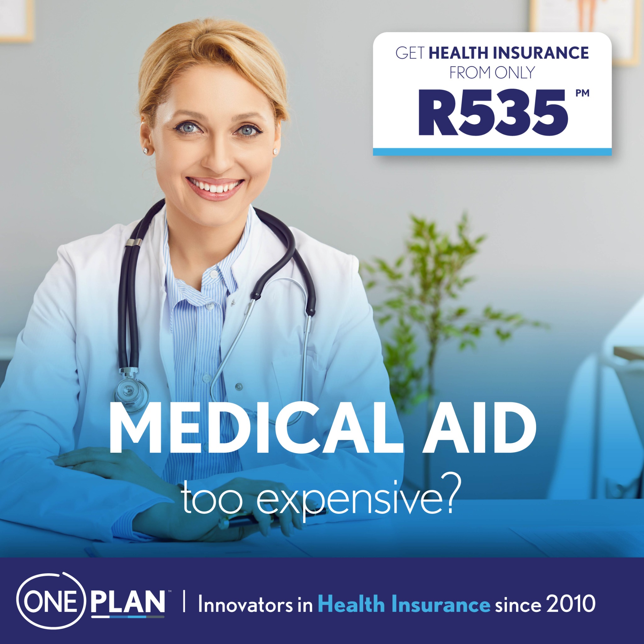 Oneplan Health Insurance Facebook ad