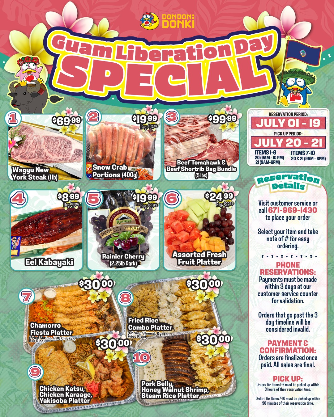 DON DON DONKI Guam Facebook ad