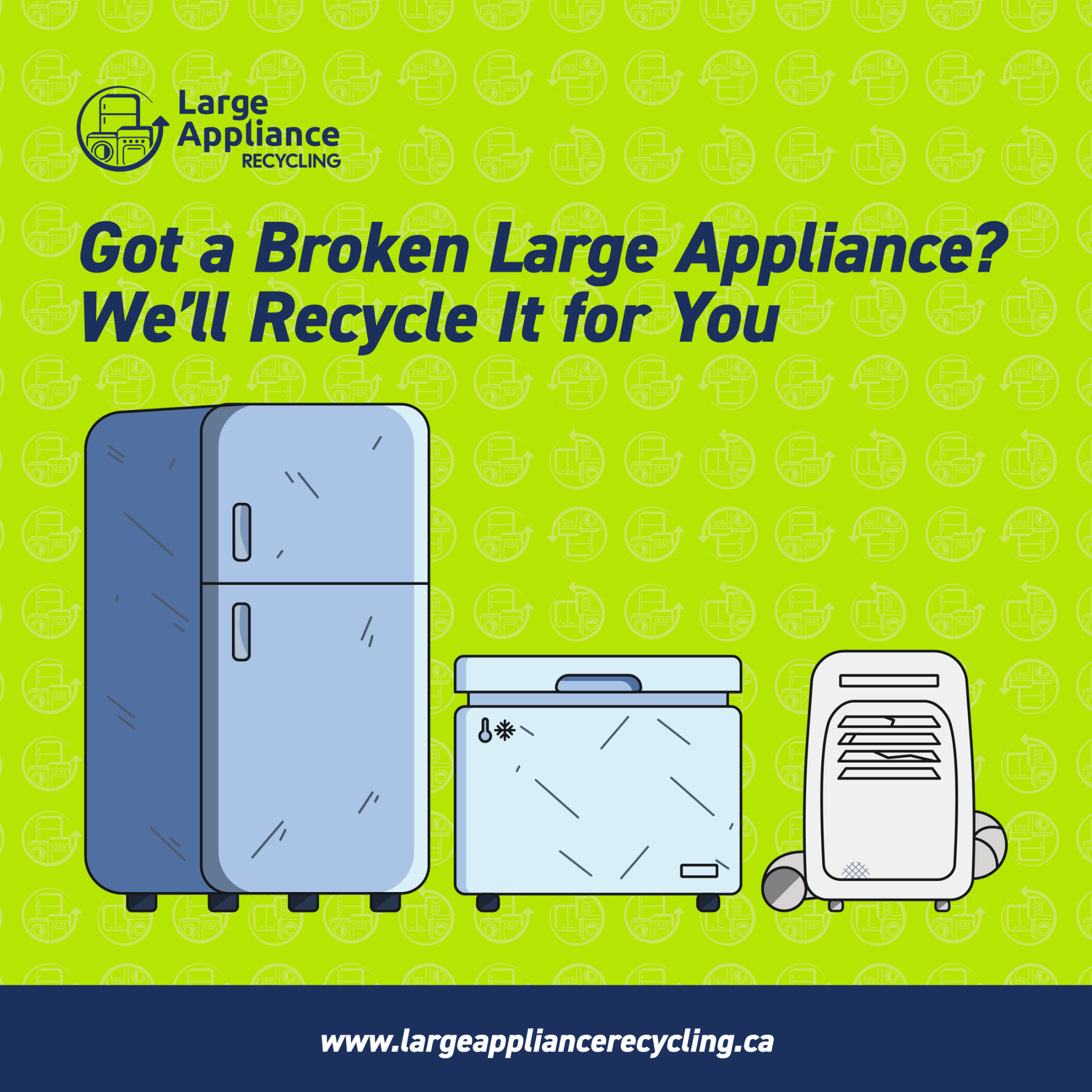 Large Appliance Recycling BC Facebook ad
