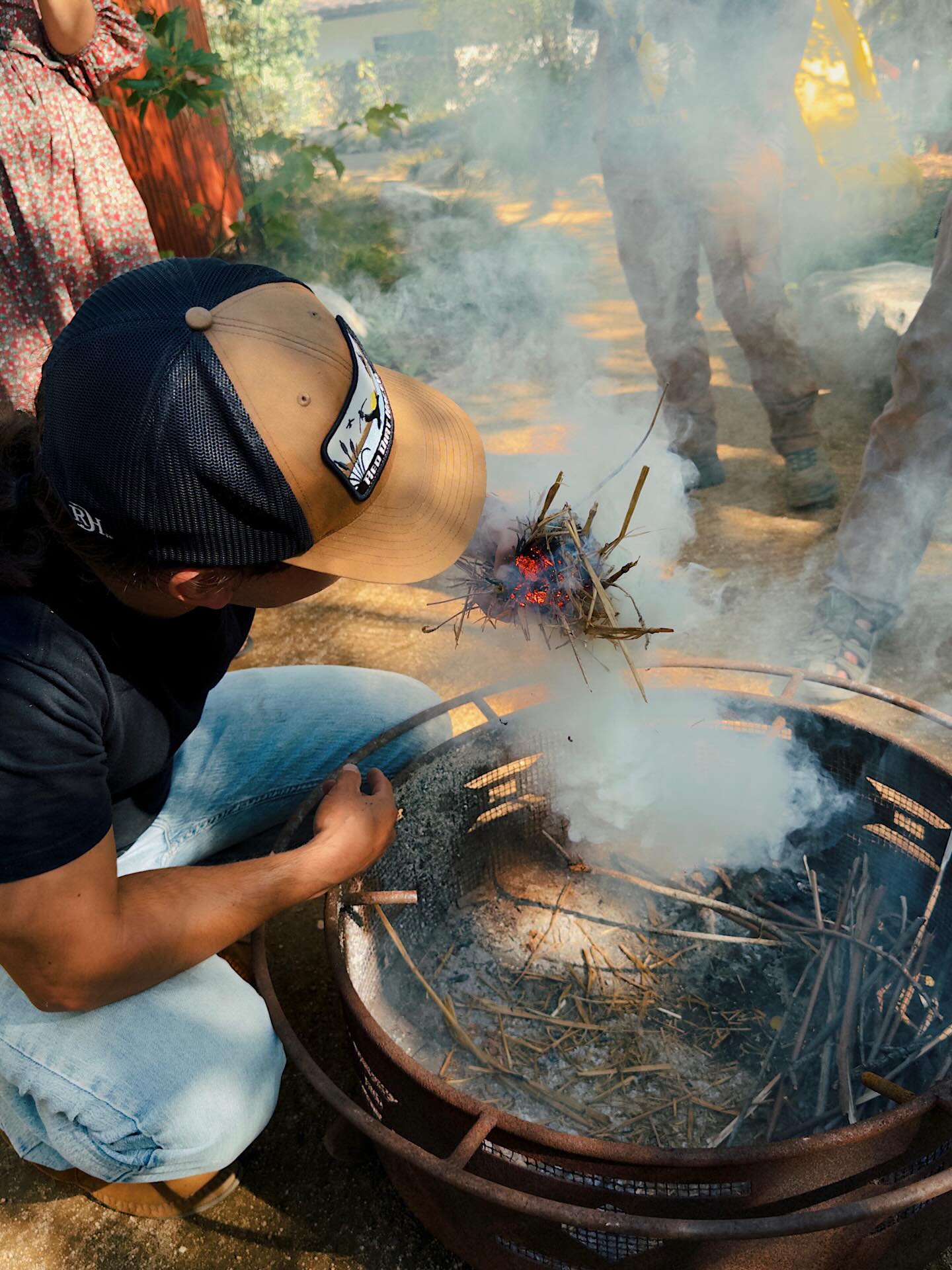 Arroyo Sage Outdoor School Facebook ad: Light a New Fire for the New Year!