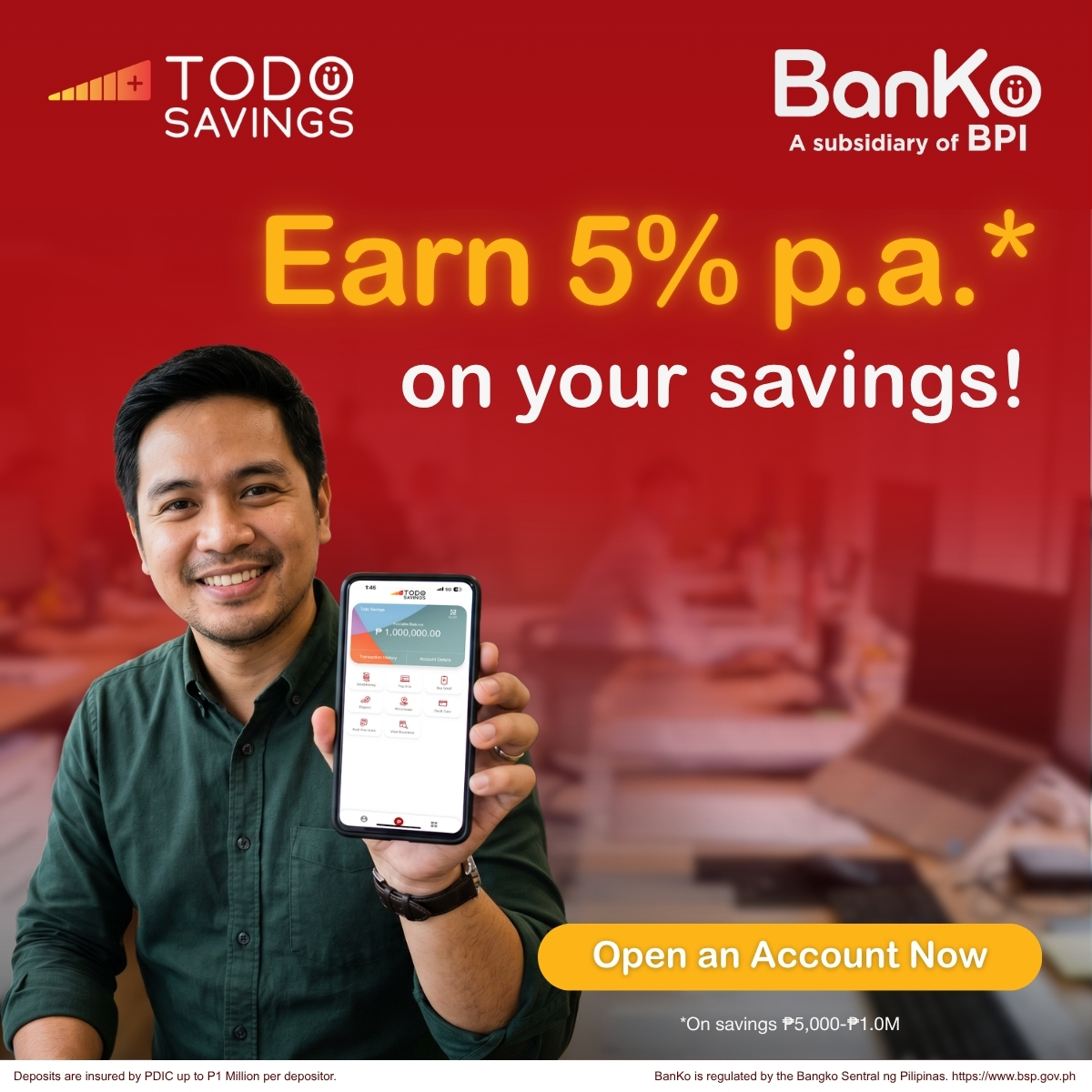 BPI Direct BanKo Facebook ad