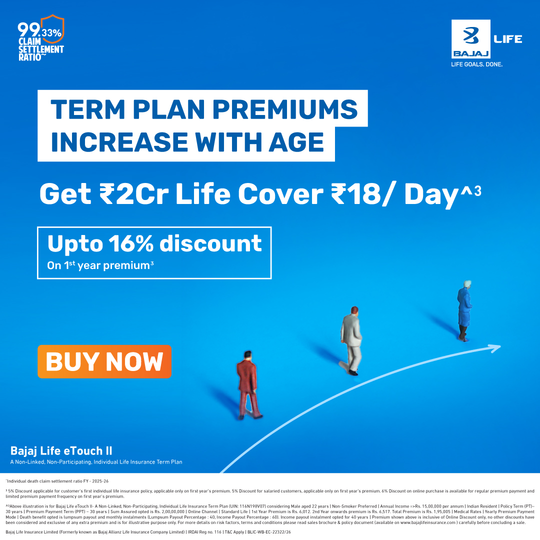 Bajaj Life Facebook ad