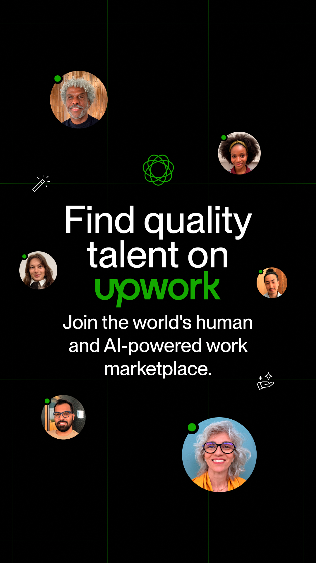 Upwork Facebook ad