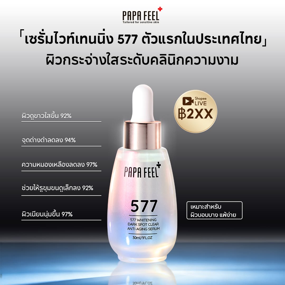 PAPA FEEL.th Facebook ad: โปรโมชั่นสุดคุ้มจาก PAPAFEEL