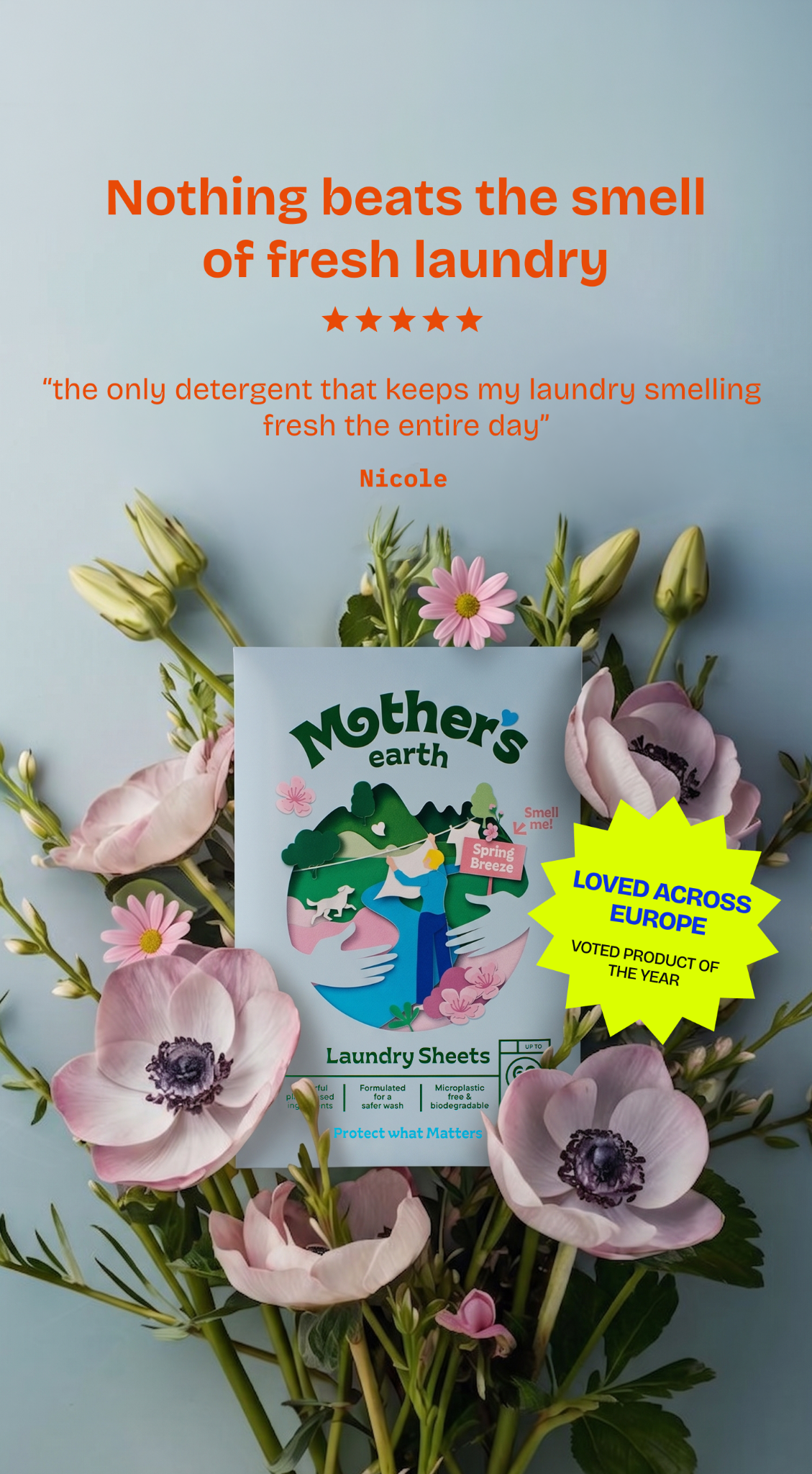 Mothers Earth Facebook ad