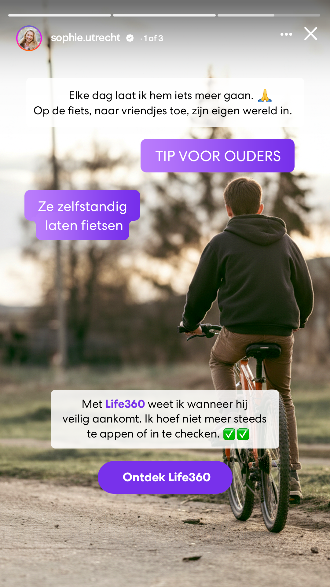 Life360 Facebook ad