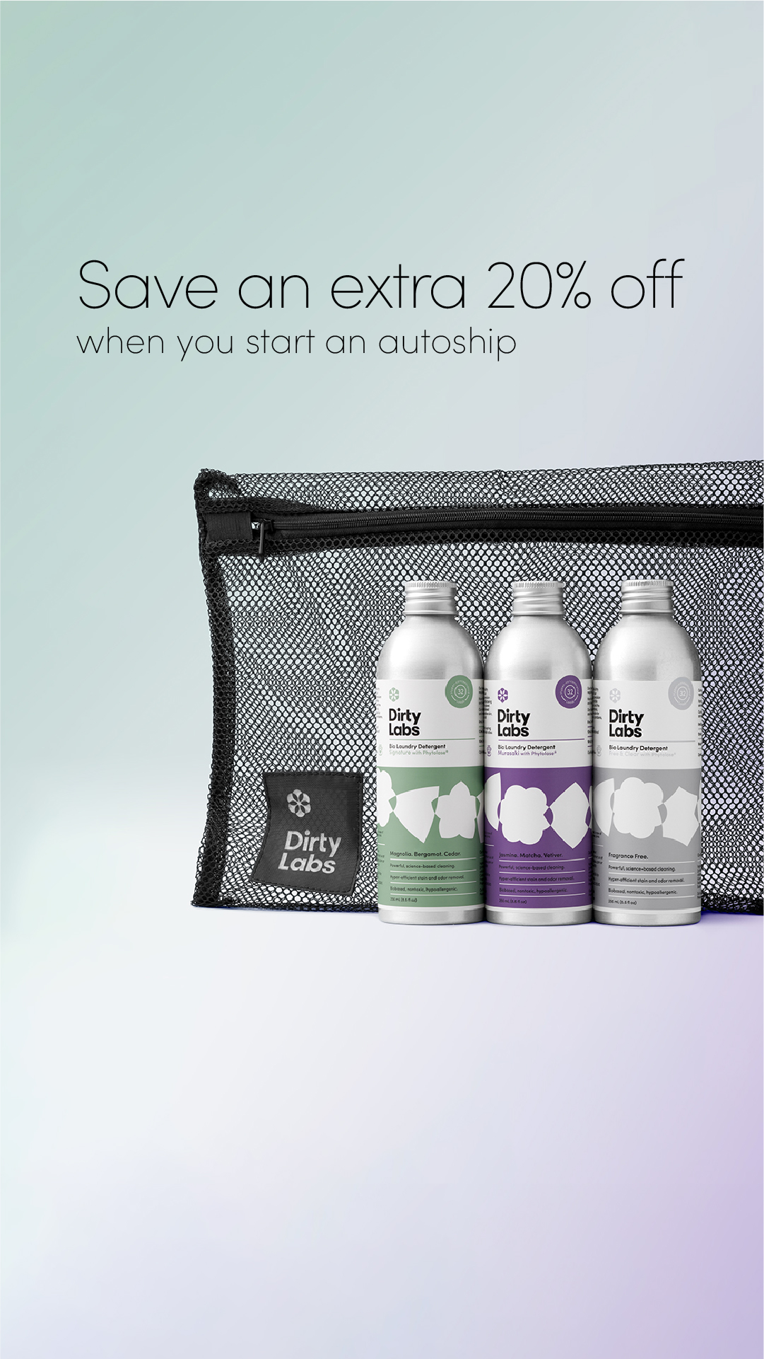 Dirty Labs Facebook ad