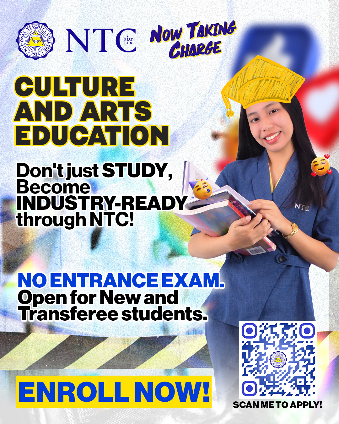 National Teachers College Facebook ad