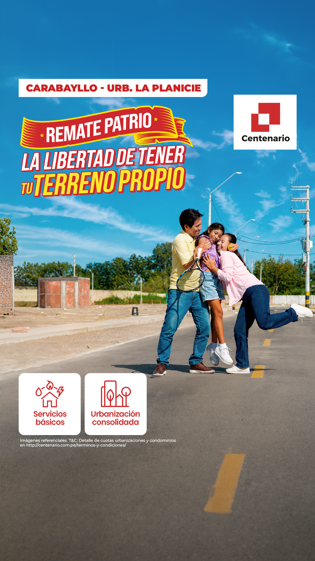 Centenario Urbanizaciones Facebook ad