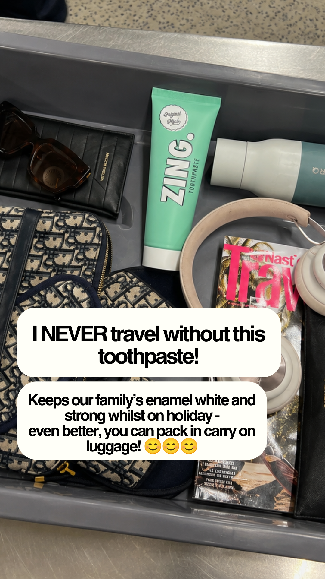 ZING. Toothpaste Facebook ad
