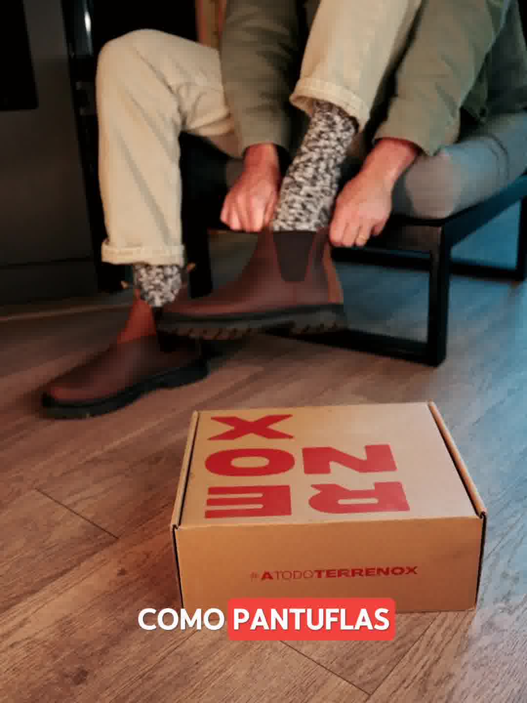 Renox Chile Facebook ad: RENOX: Botines Impermeables Hombre