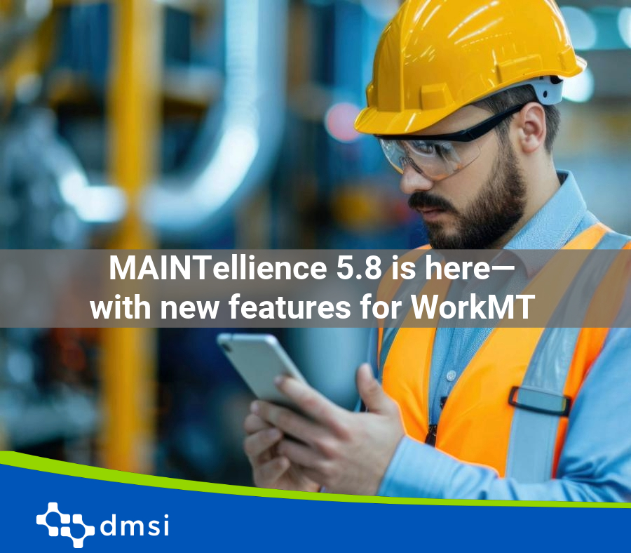 Design Maintenance Systems Inc. Facebook ad: MAINTelligence 5.8 launches new features for enhanced…