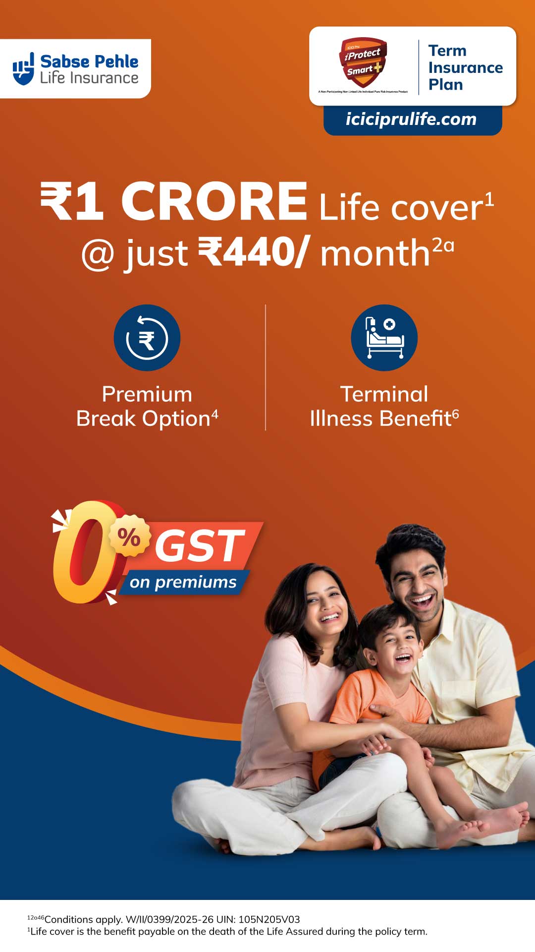 ICICI Prudential Life Insurance Facebook ad
