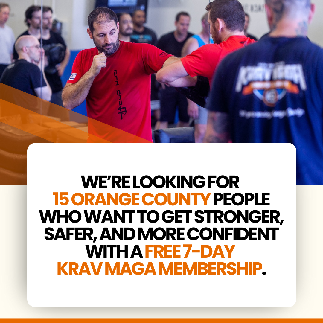 Krav Maga of Orange County Facebook ad