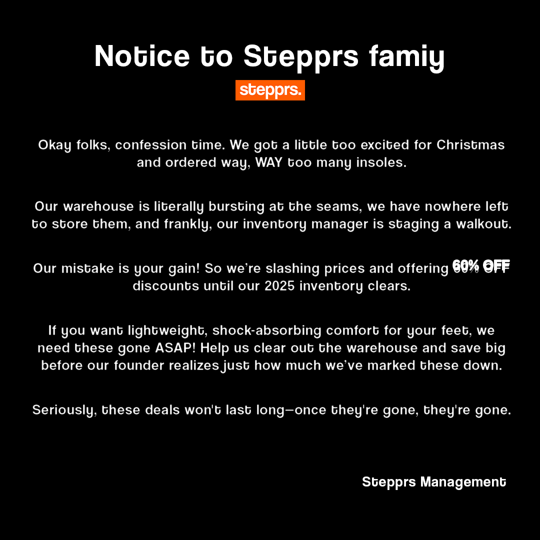 Stepprs Facebook ad
