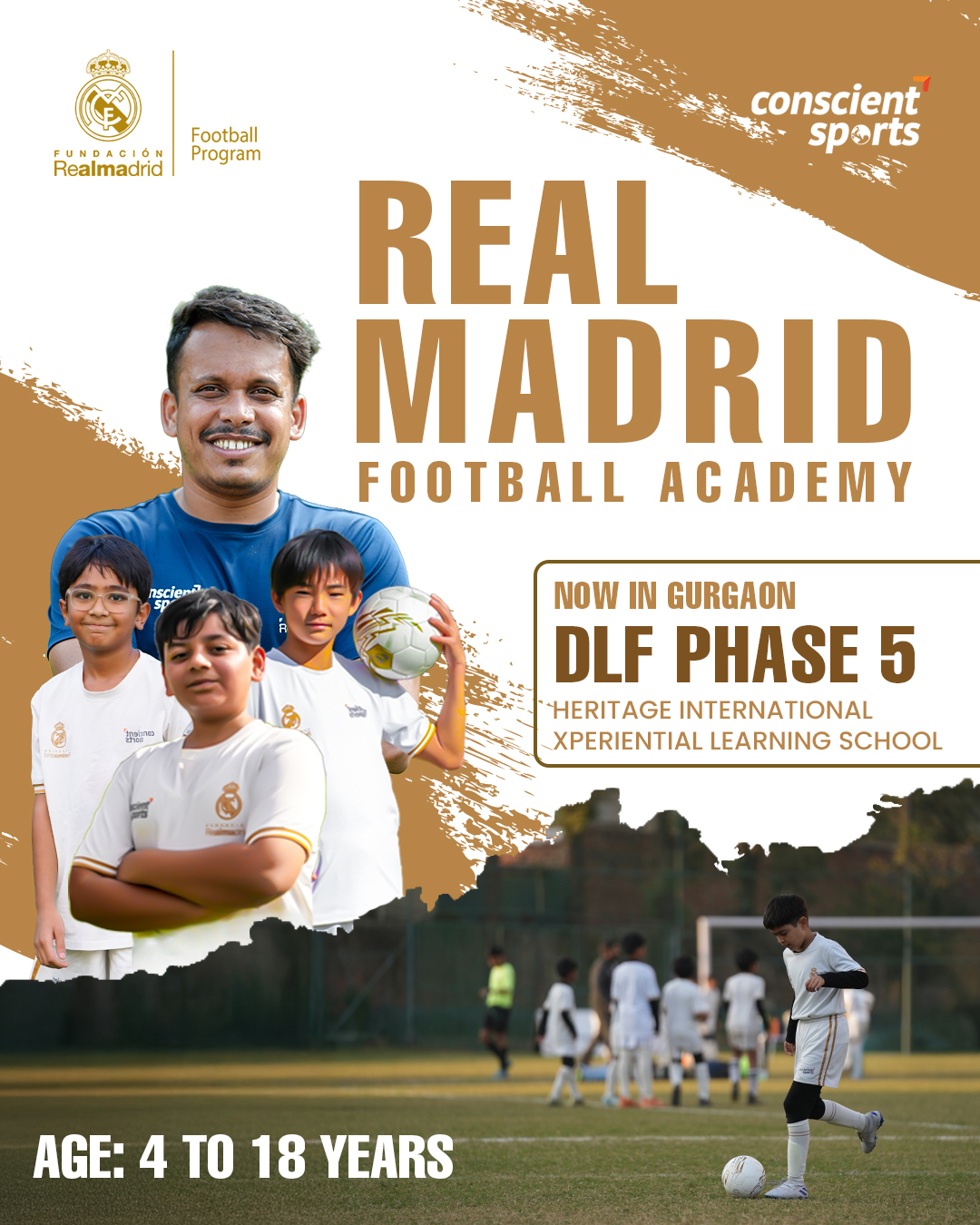 RMF India - Partner Conscient Sports Facebook ad