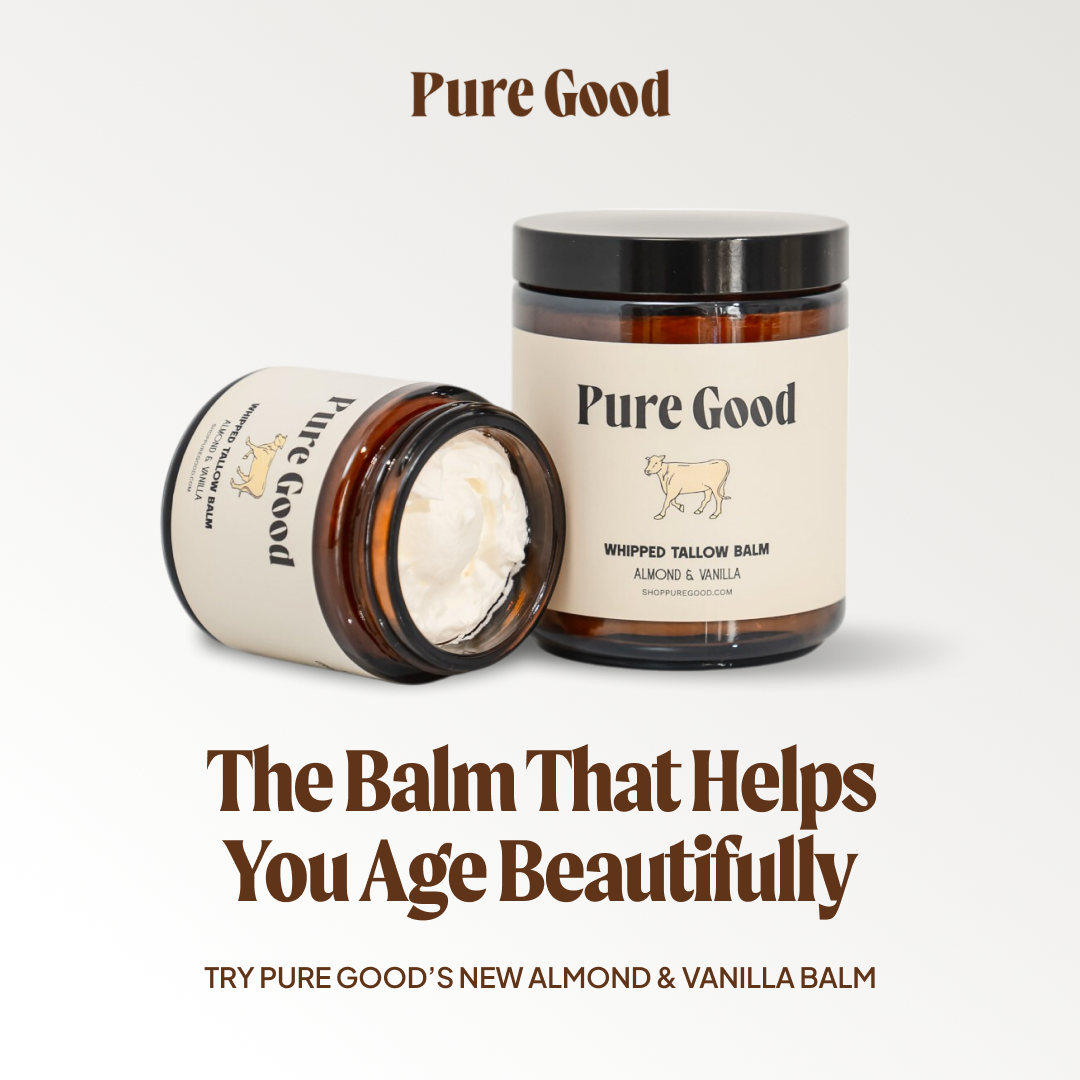 Pure Good Facebook ad: Get 10% off Your First Order Today!