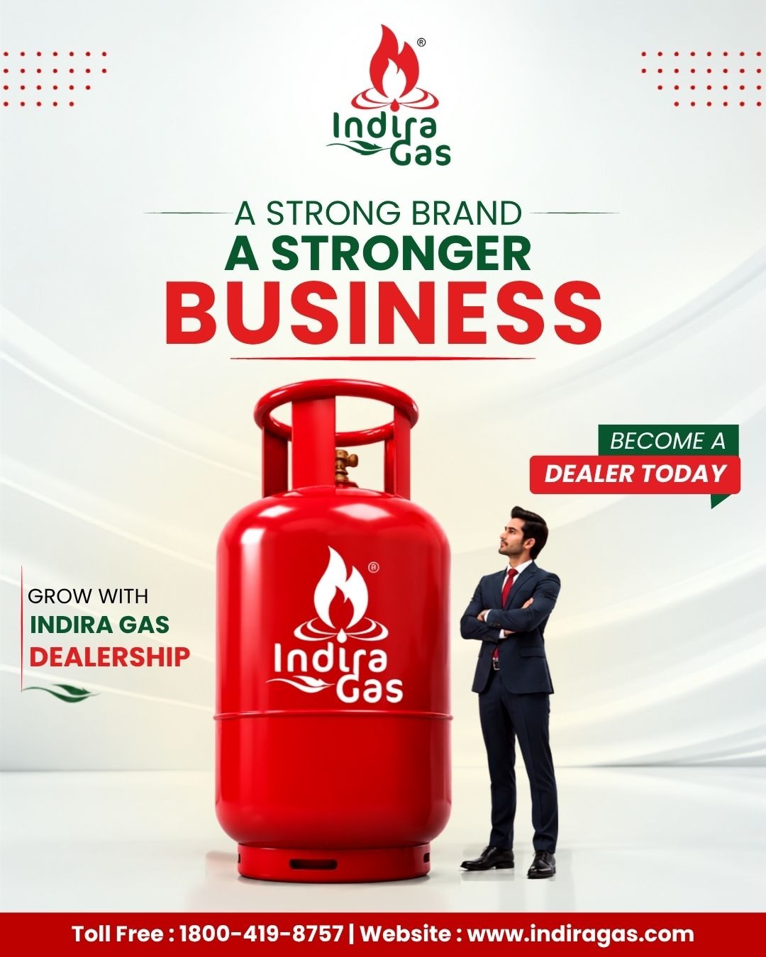Indira Gas & Petroleum Pvt. Ltd. Facebook ad: Become an Authorized LPG Dealer in Rajasthan