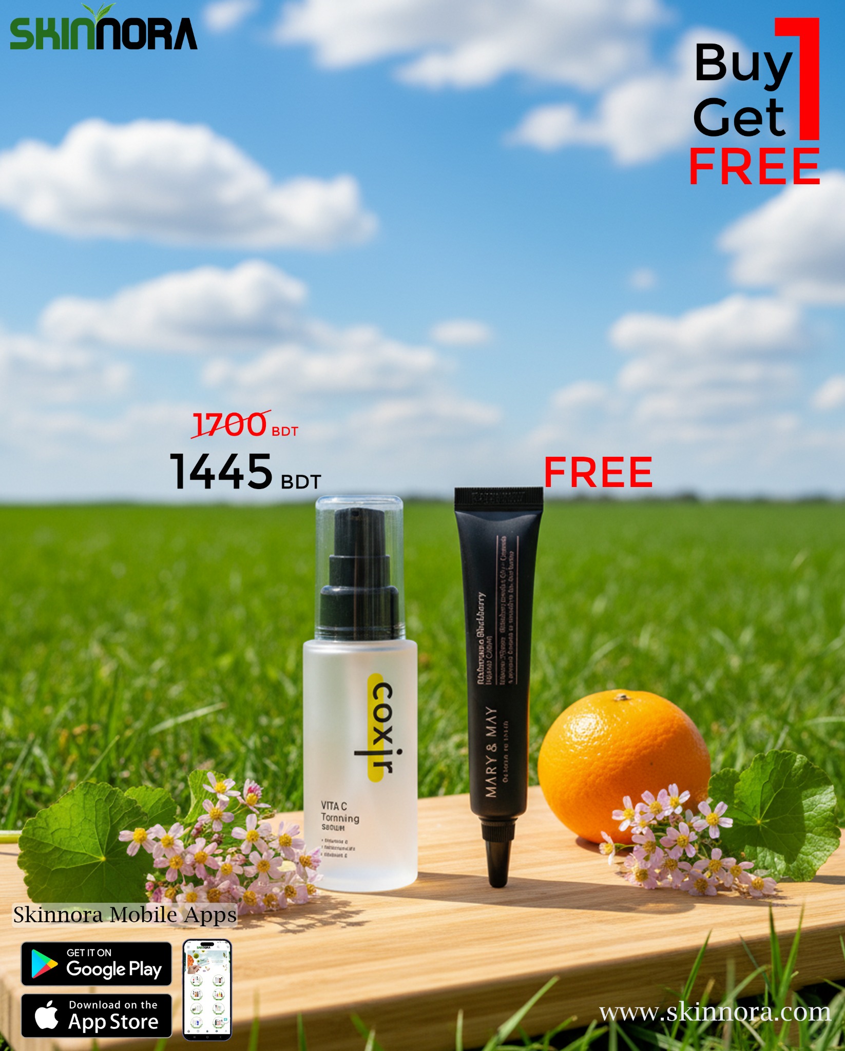 Skinnora Facebook ad