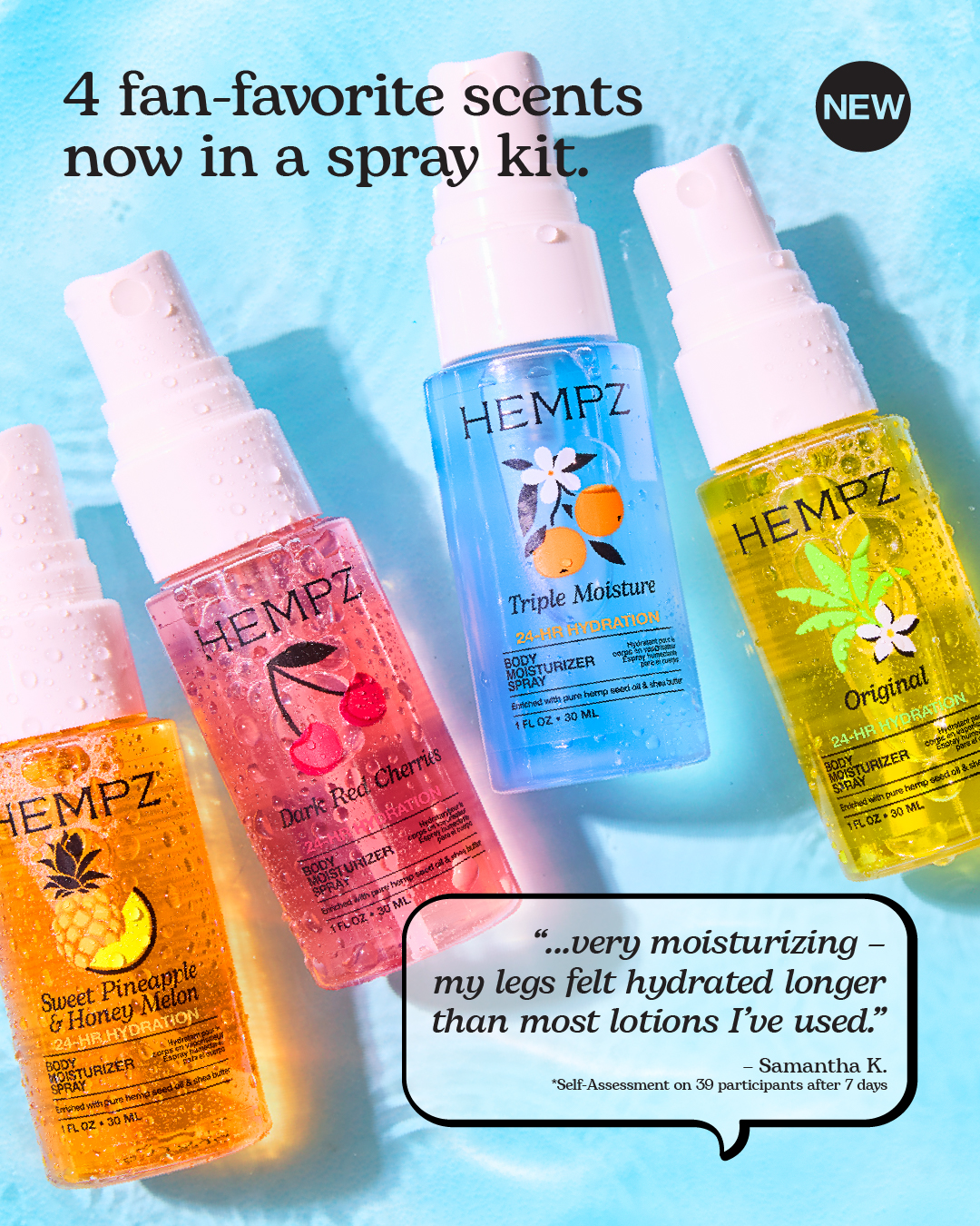 Hempz Facebook ad