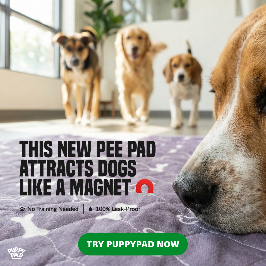PuppyPad Facebook ad