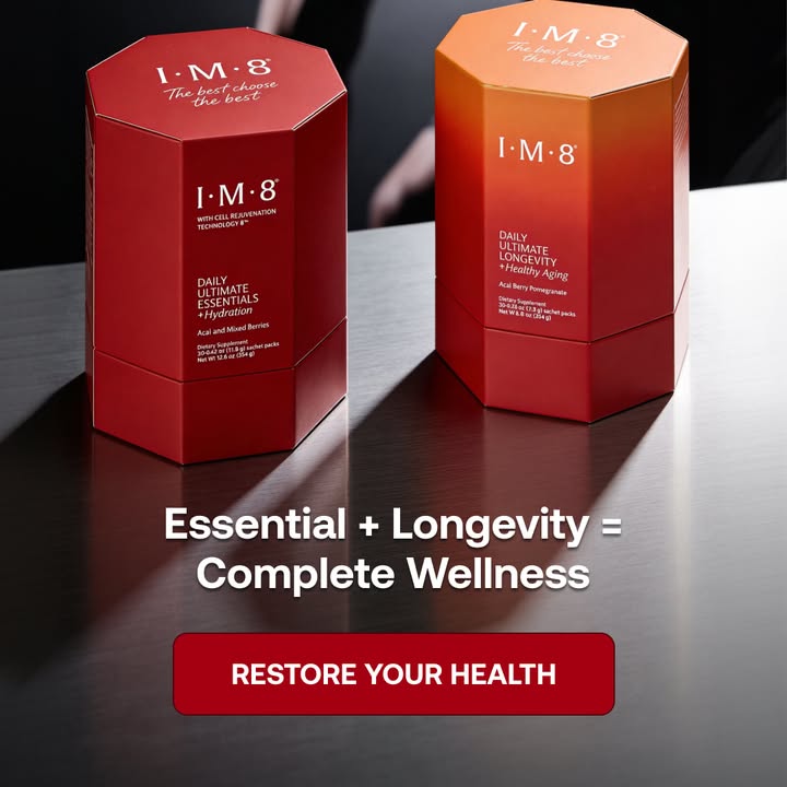 IM8 Global Facebook ad: The Beckham Stack: Nutrition Meets Longevity