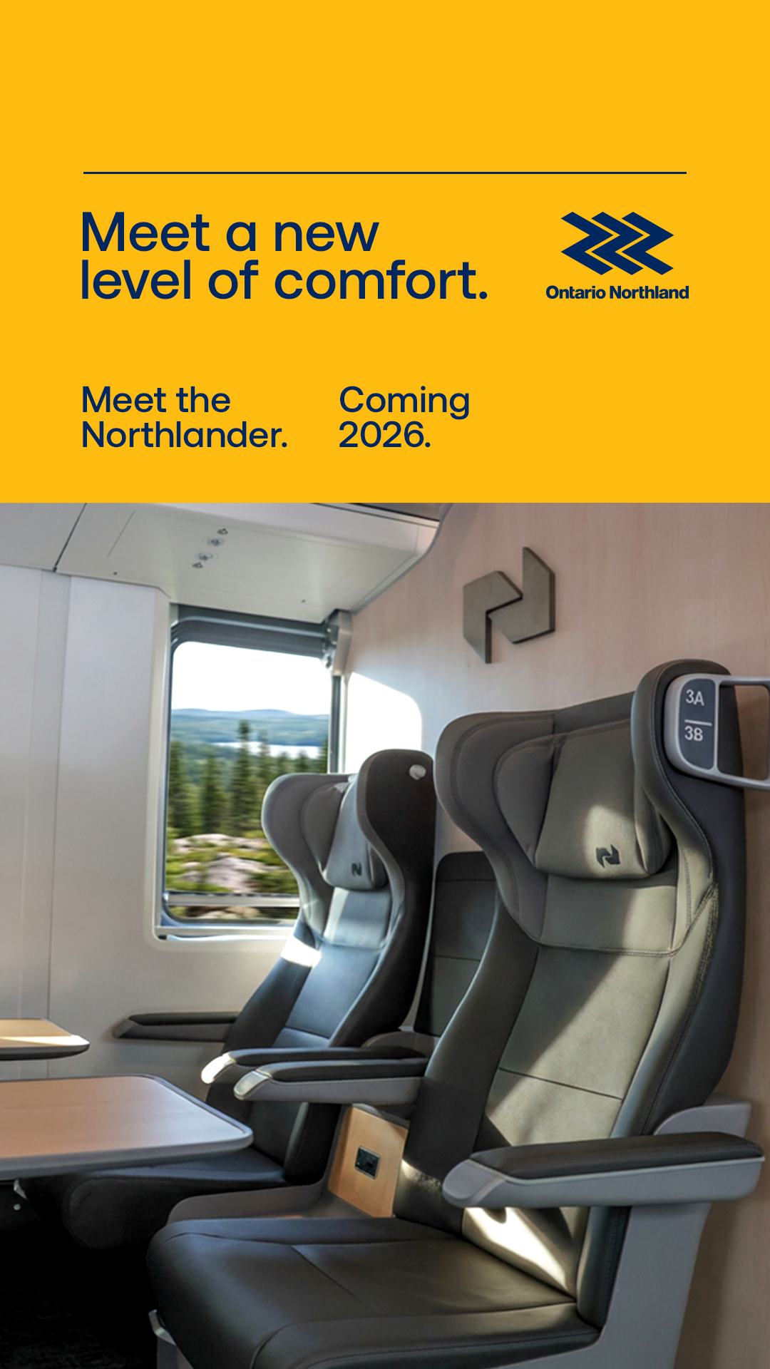 Ontario Northland Facebook ad