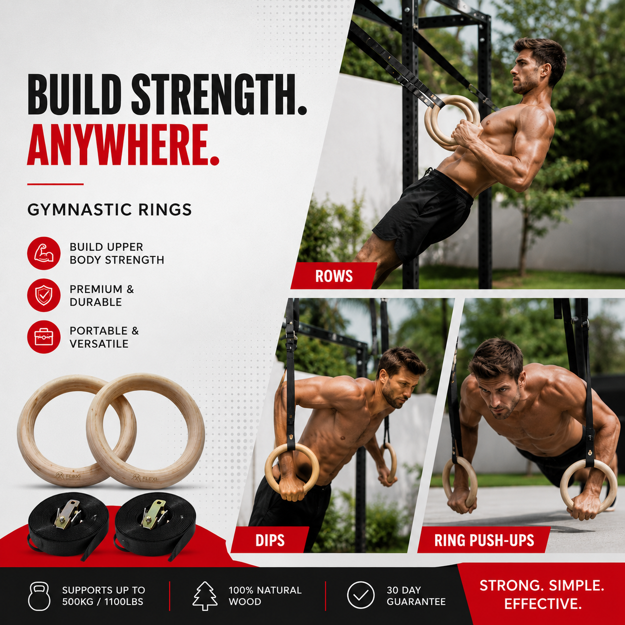 Flexi Muscles Facebook ad
