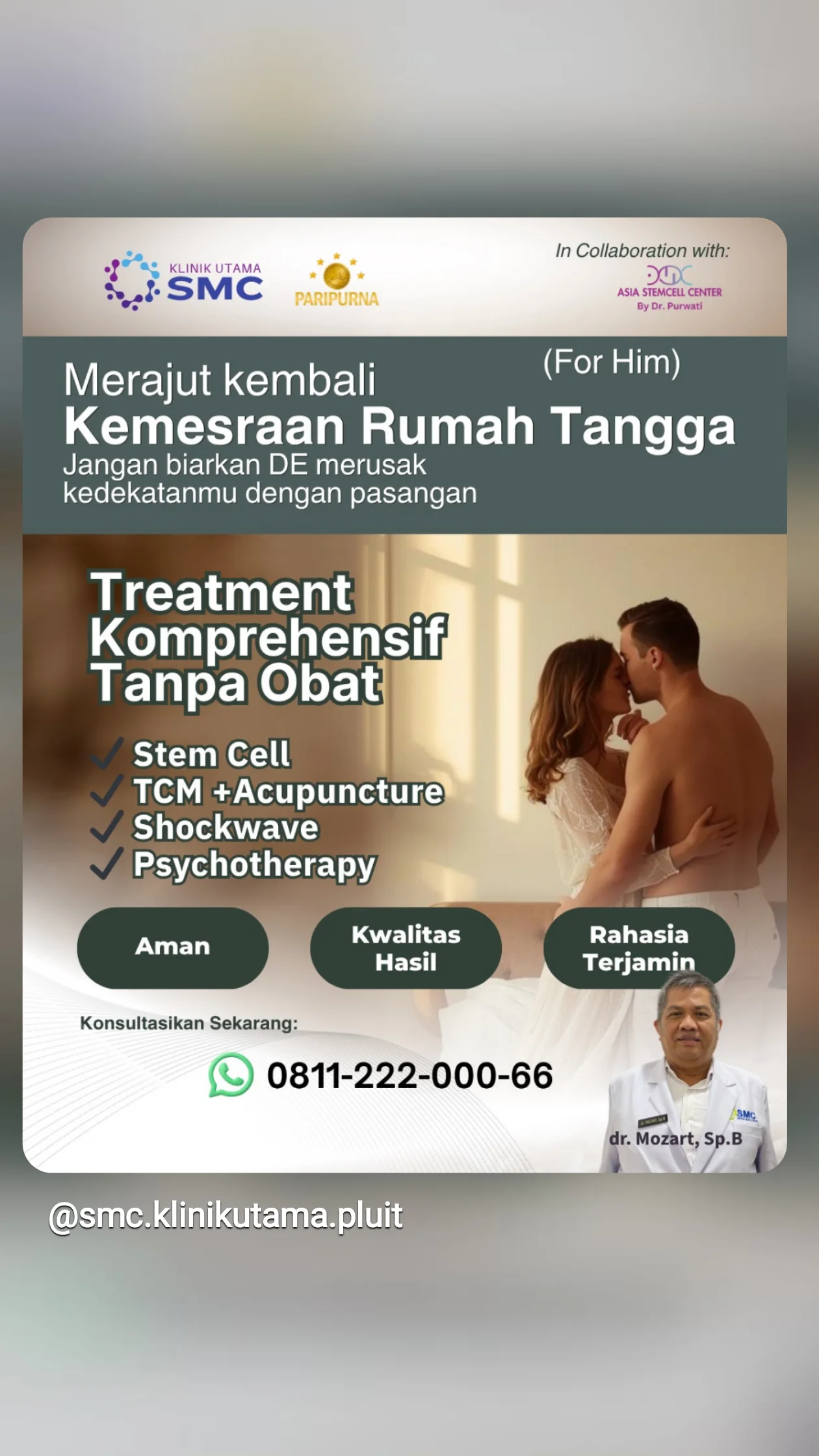 Klinik Utama SMC - Pluit Facebook ad from May 1, 2026