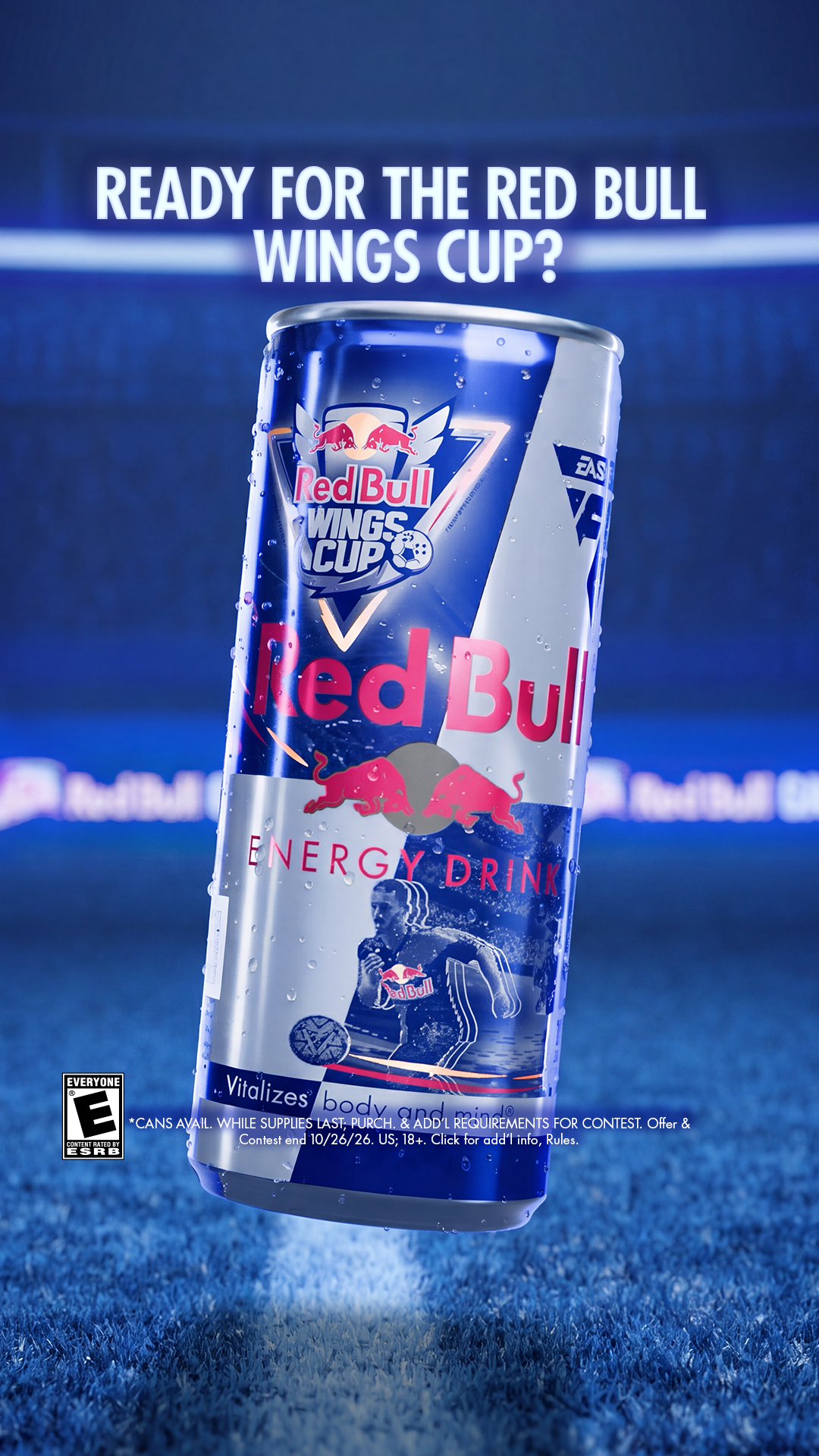 Red Bull Facebook ad: Red Bull Wings Cup is here!