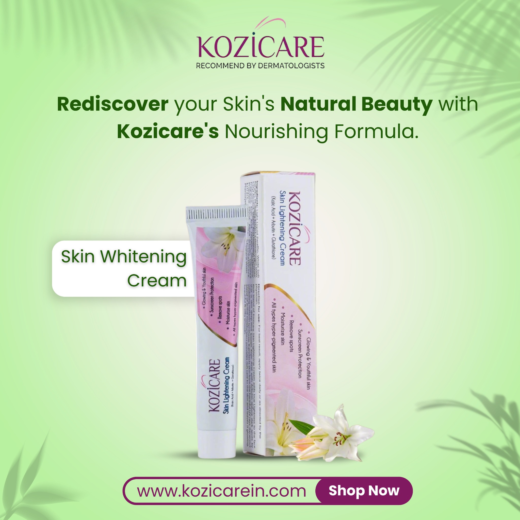 Kozicare - Skin & Body Care Facebook ad