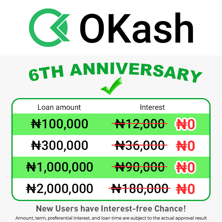 OKash Facebook ad