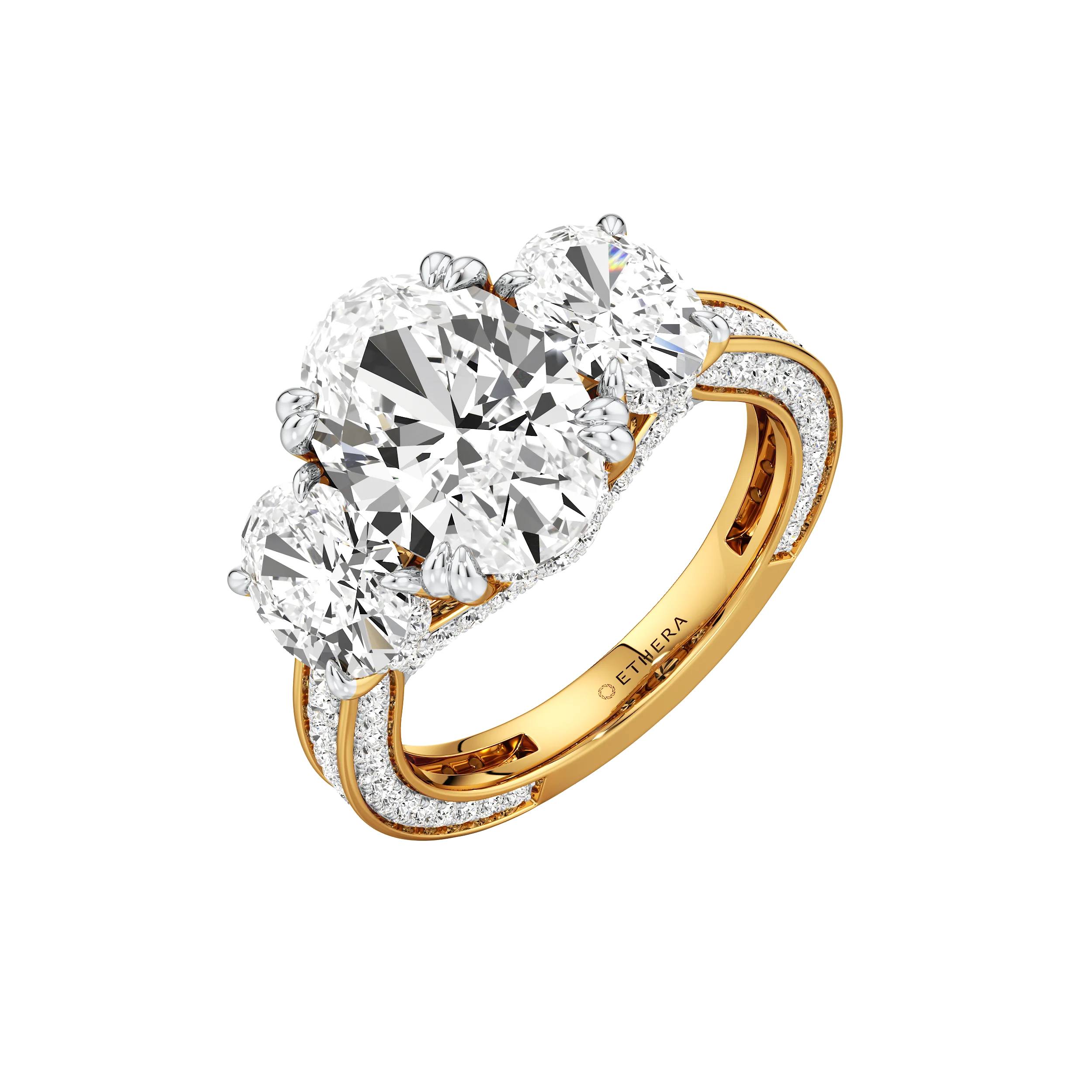 Ethera Diamonds Facebook ad: Your dream diamond is waiting at Ethera.
