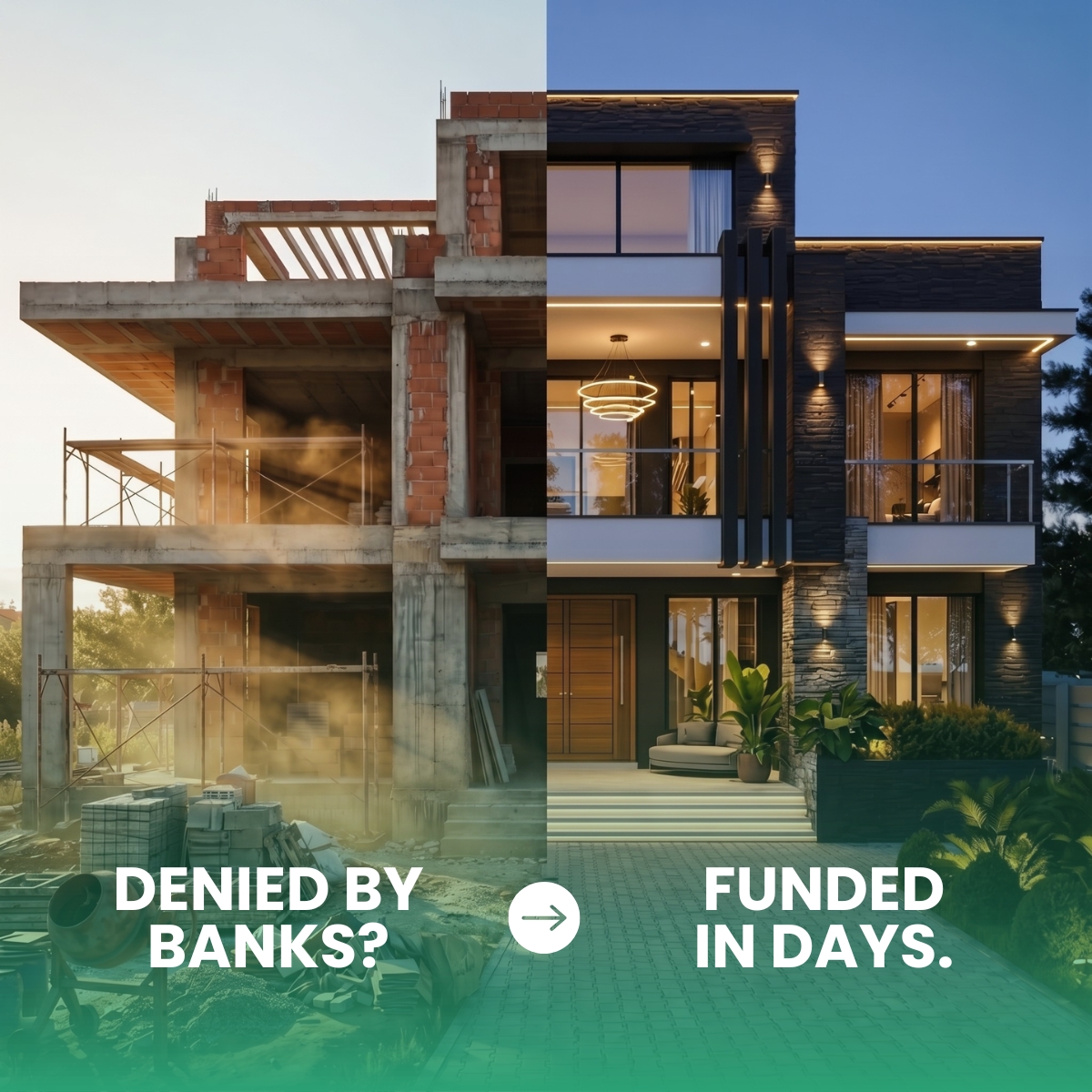 United Lending LLC - Nationwide Private Lending Facebook ad: Fast Investor Loans