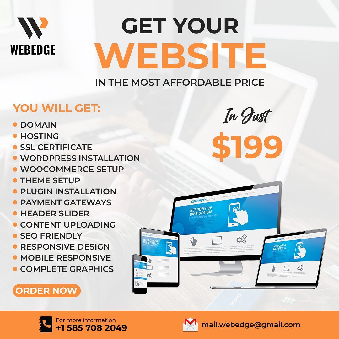 WebEdge Facebook ad: Unleash Your Online Potential!