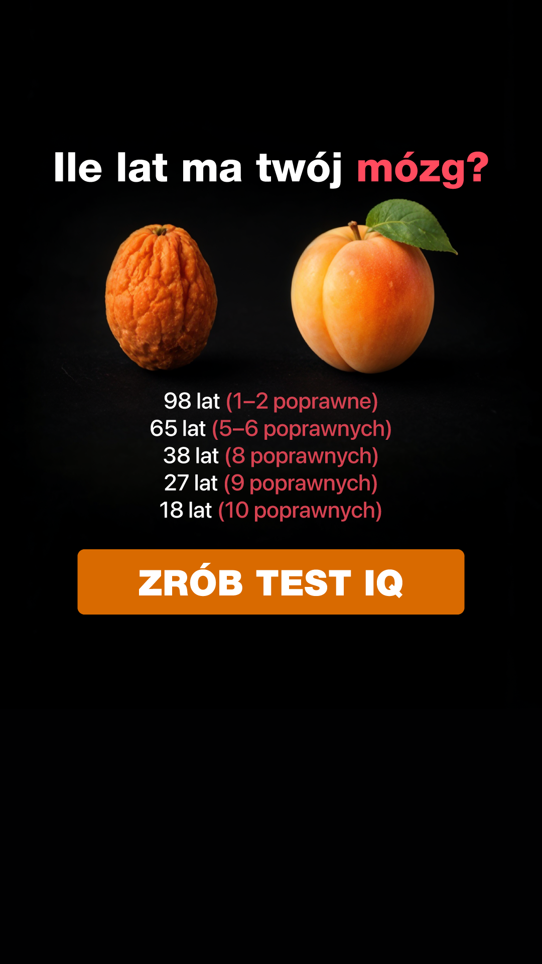 My IQ Facebook ad