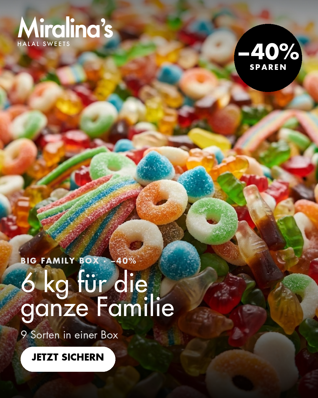 Miralina's Halal Sweets Facebook ad