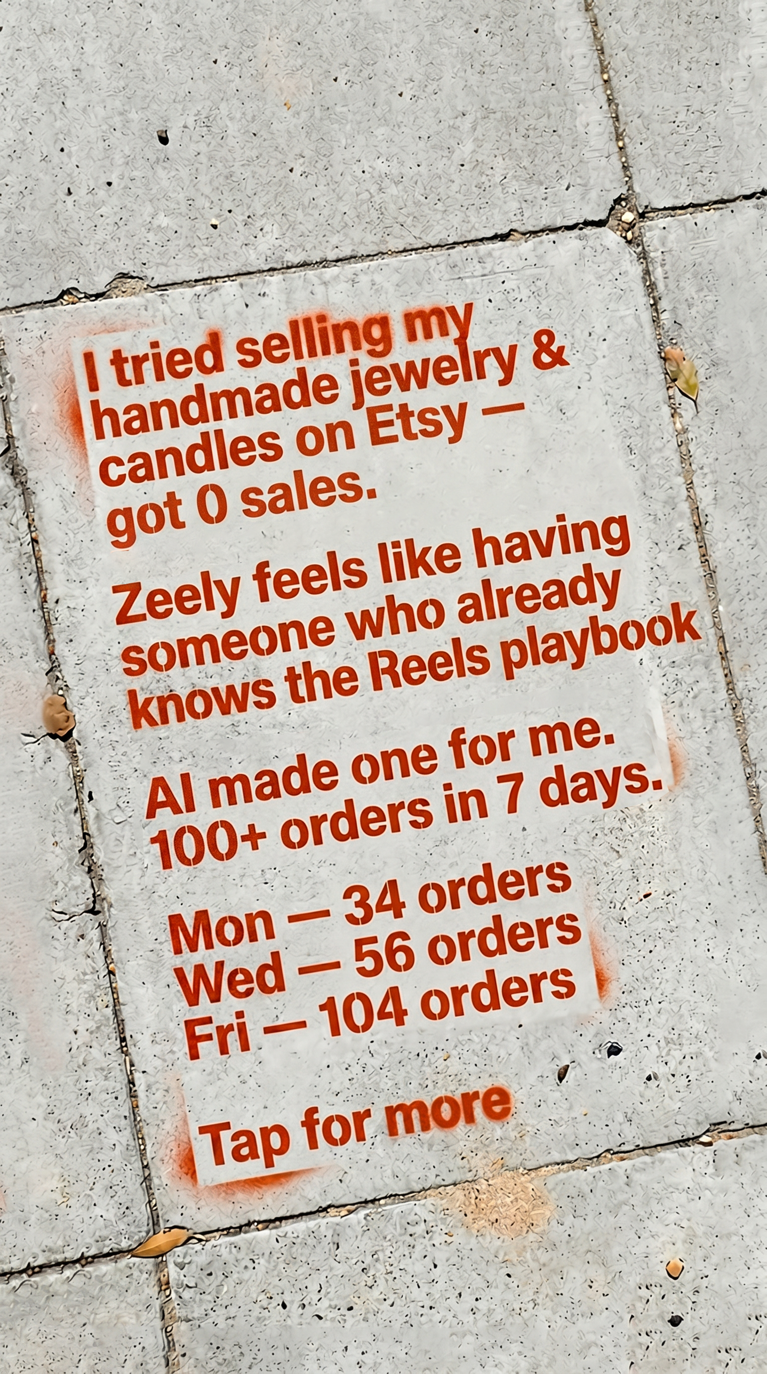 Zeely Facebook ad