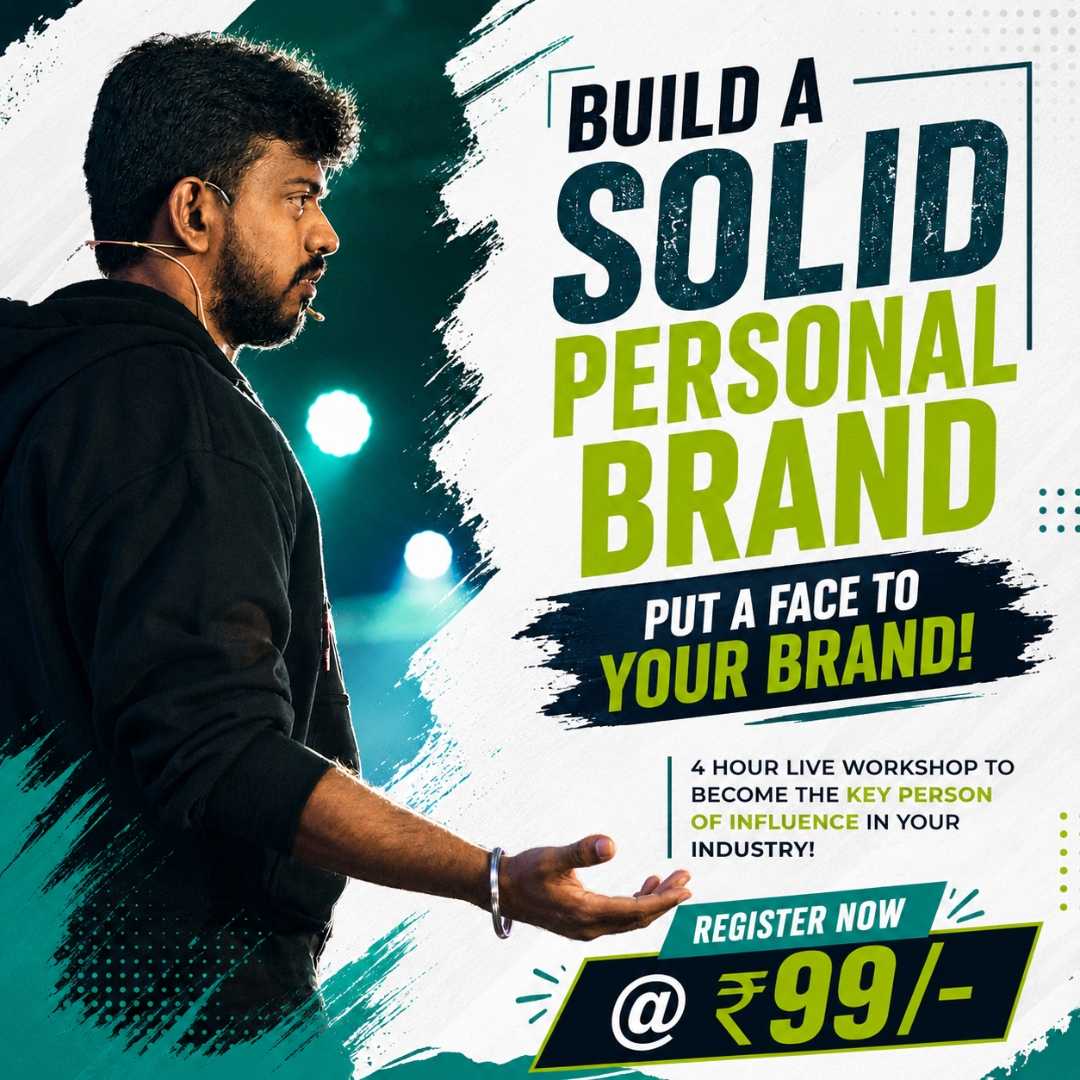 Sudharsanan Ganapathy Facebook ad: Build Influence That Brings You Business