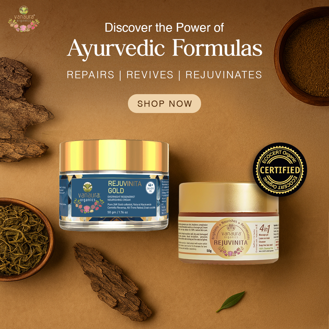 Vanaura Organics - Ayurveda Based Advanced Organic Skin & Haircare Facebook ad
