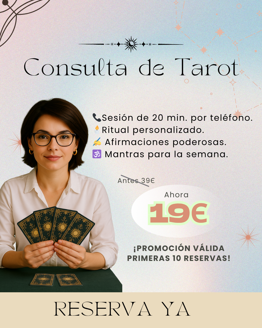 Tu Rincón del Tarot Facebook ad from Dec 11, 2025