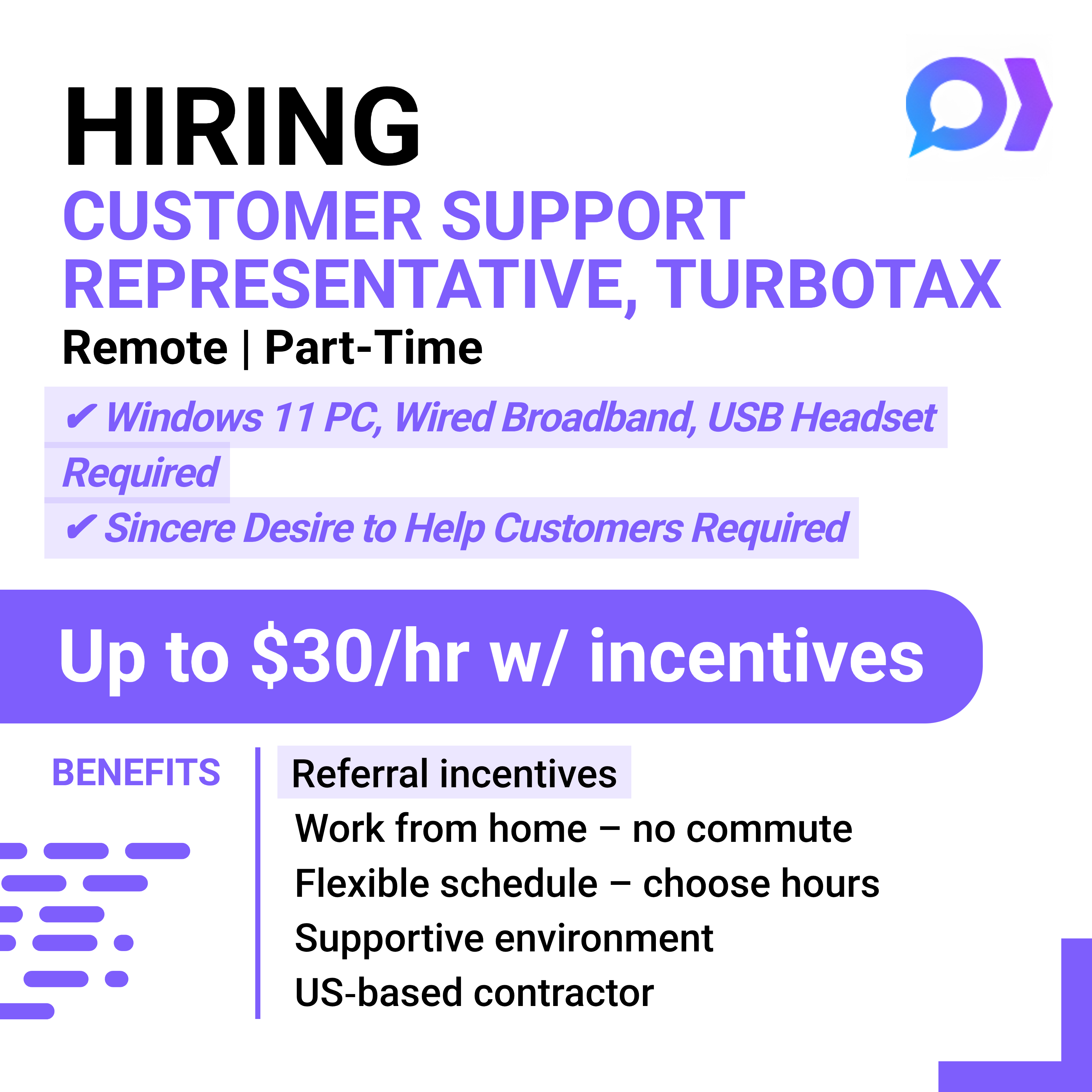 Hireline Facebook ad