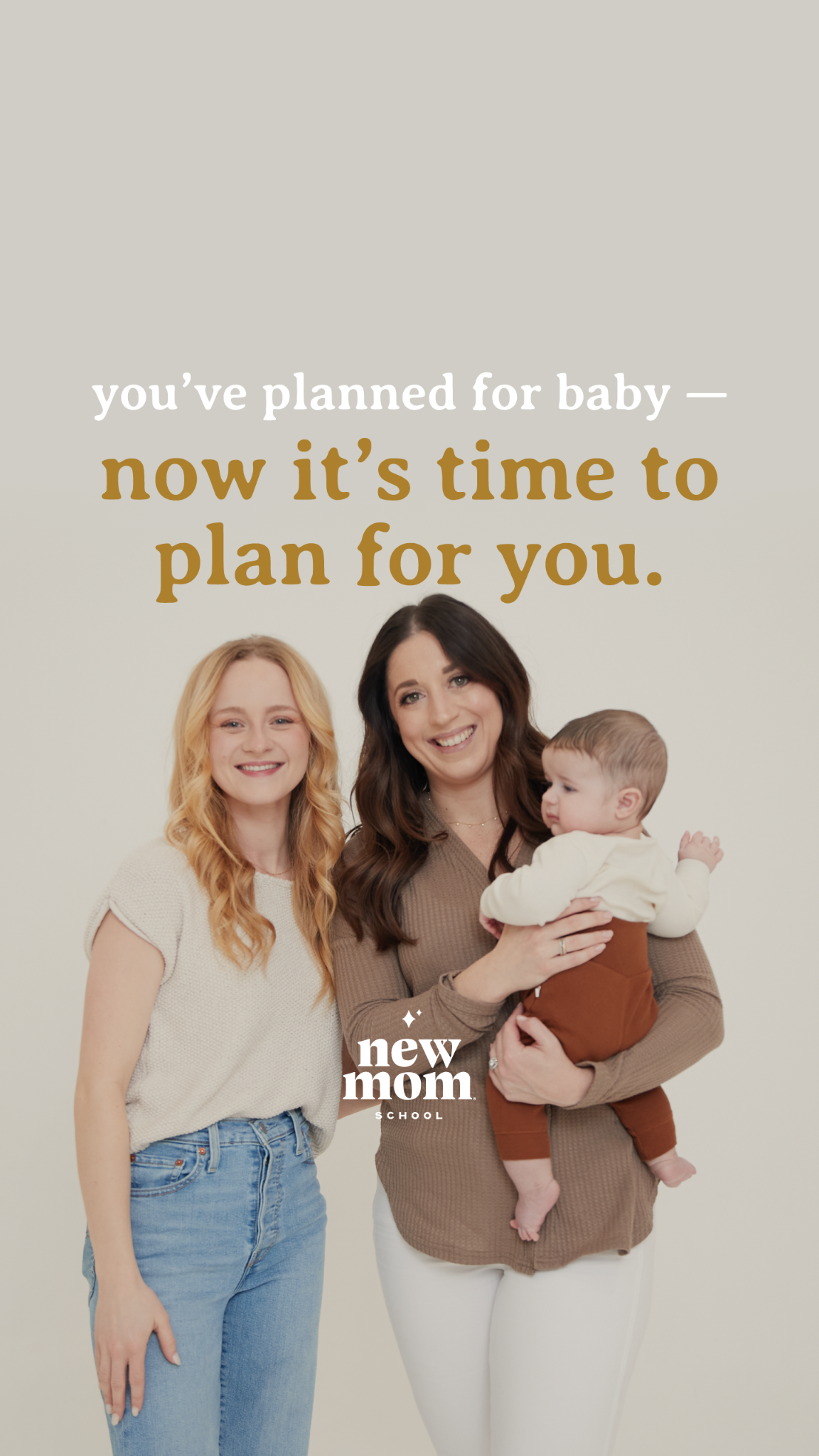 New Mom School Facebook ad