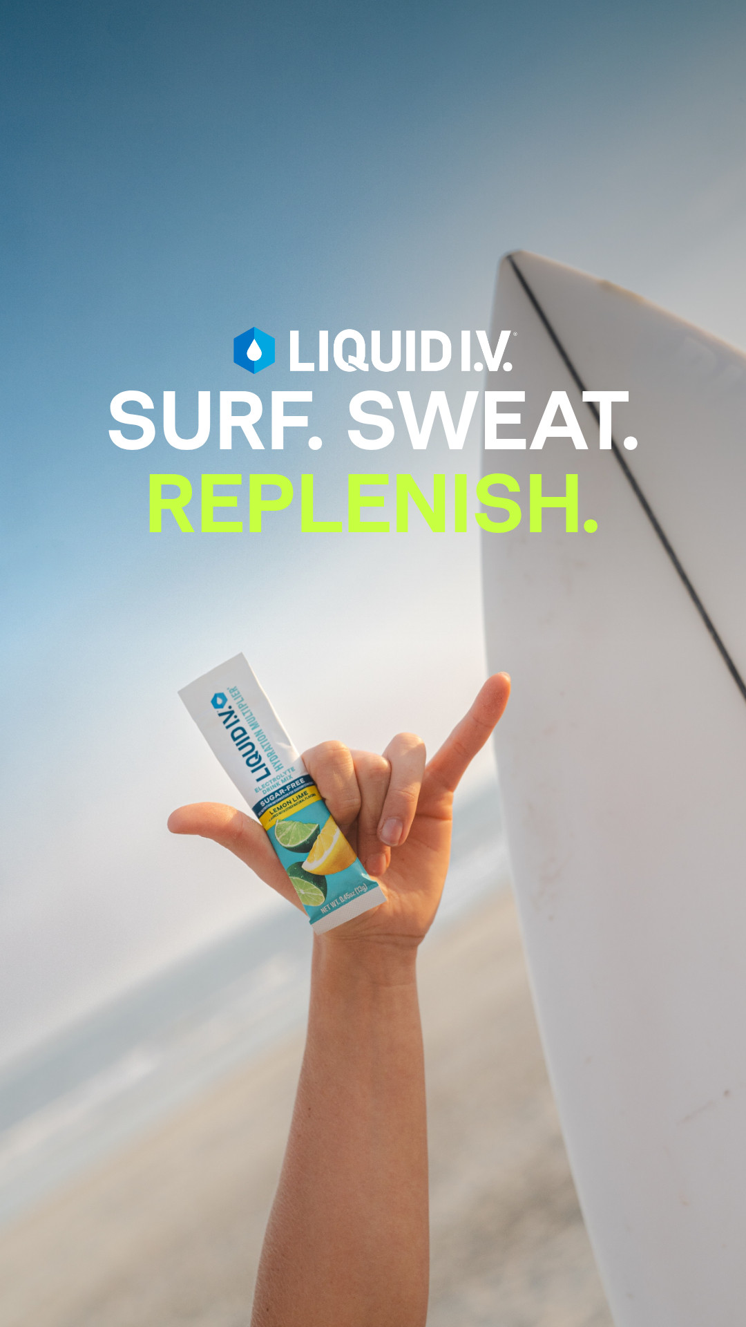 Liquid I.V. Facebook ad: Hydration for the Next Wave