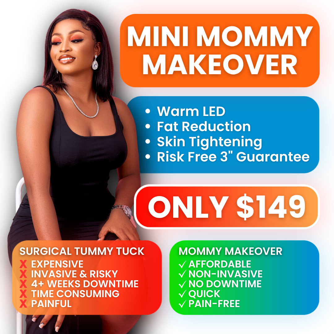 Elite Body Contouring Tupelo Facebook ad: Fat Reduction & Skin Tightening with Warm LED