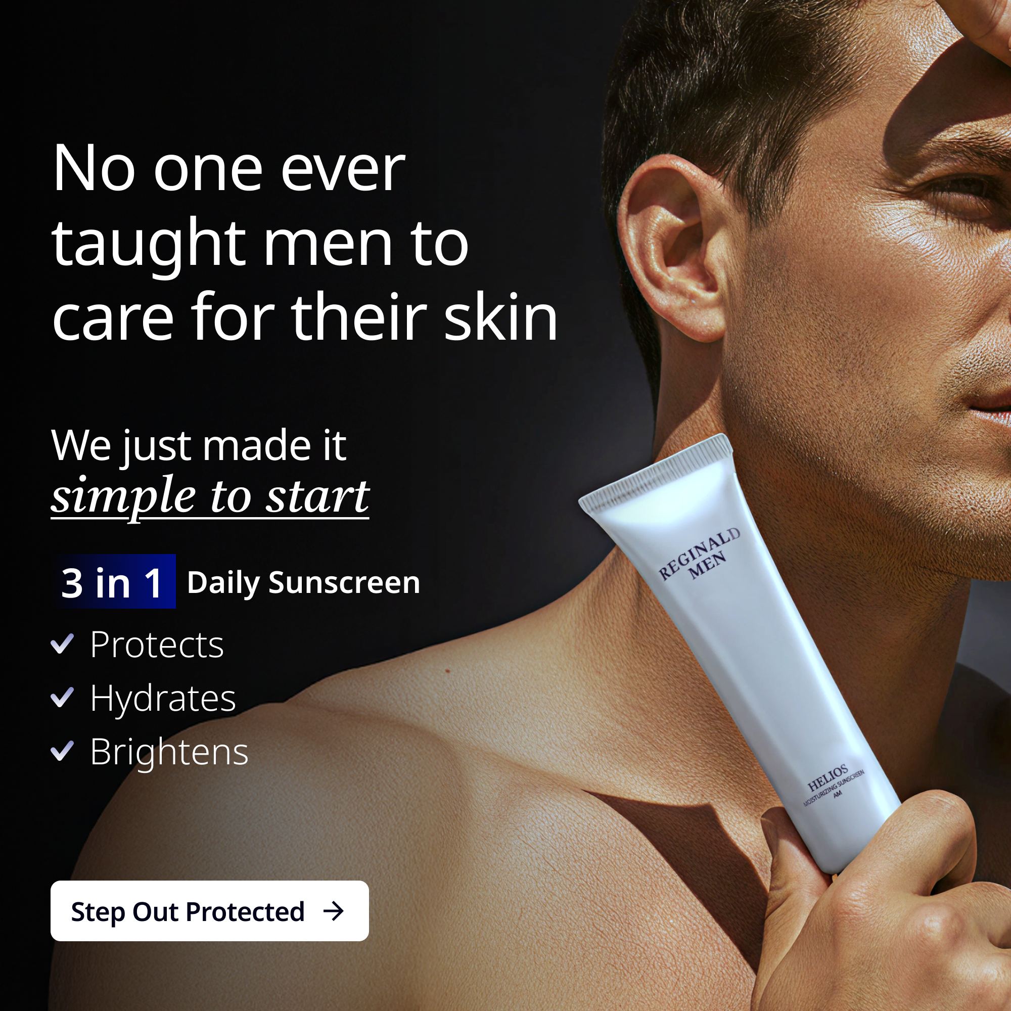 Reginald Men Facebook ad