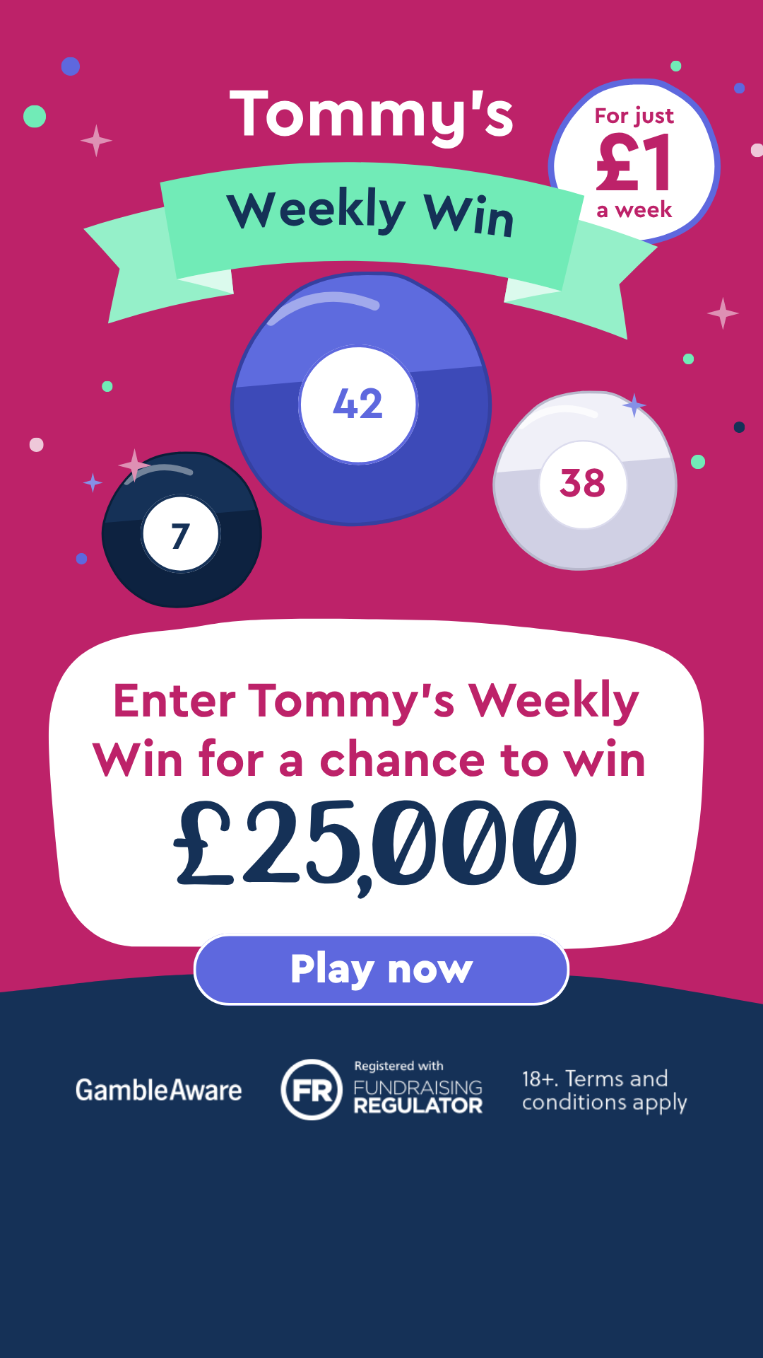 Tommy's Facebook ad